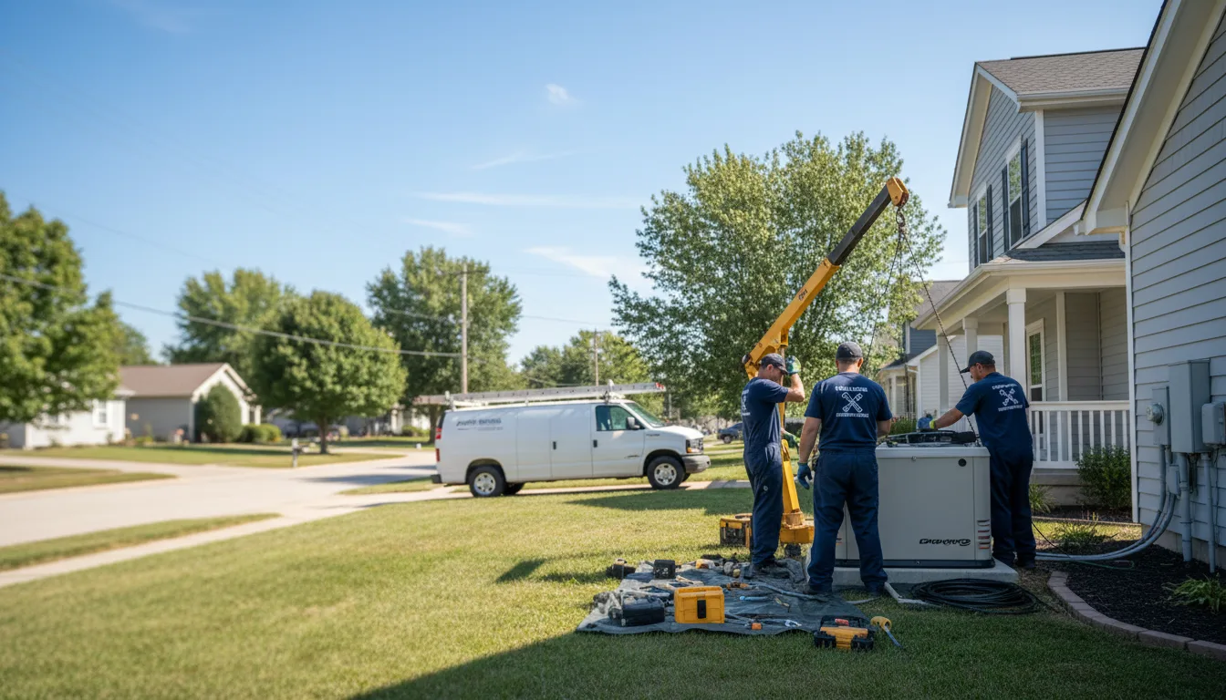 Generator Installation in Ben Franklin, TX near me